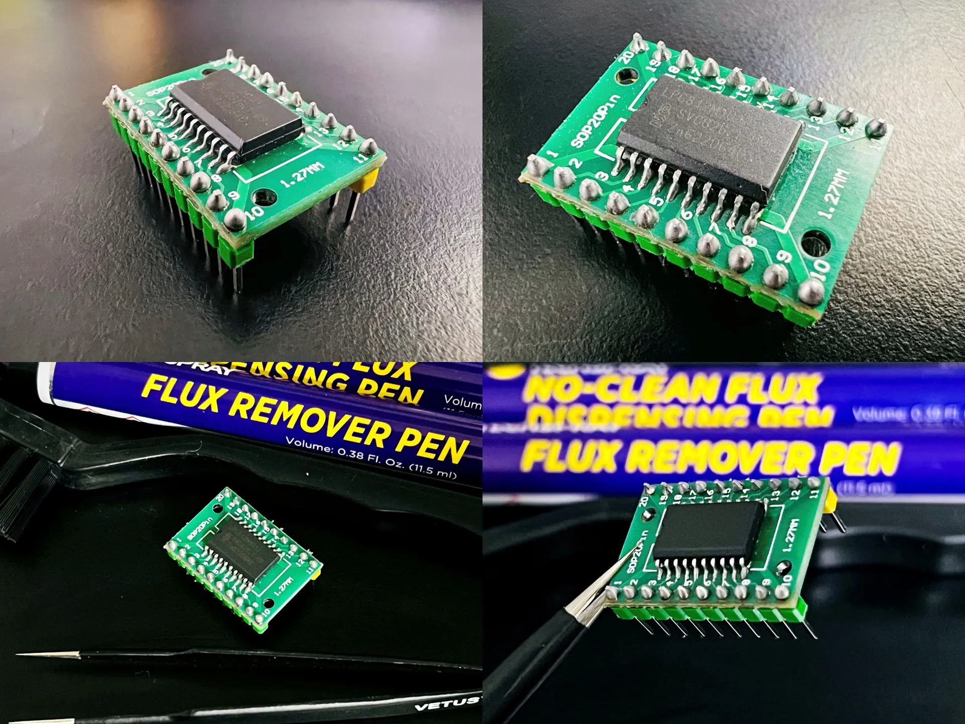 NXP LPC812 on PCB