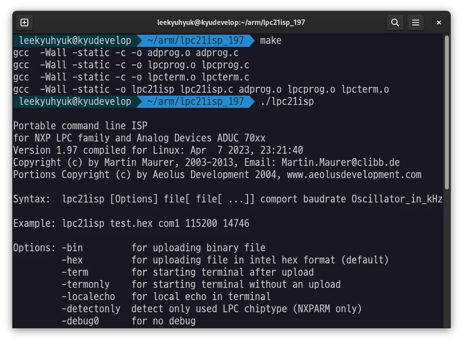 lpc21isp