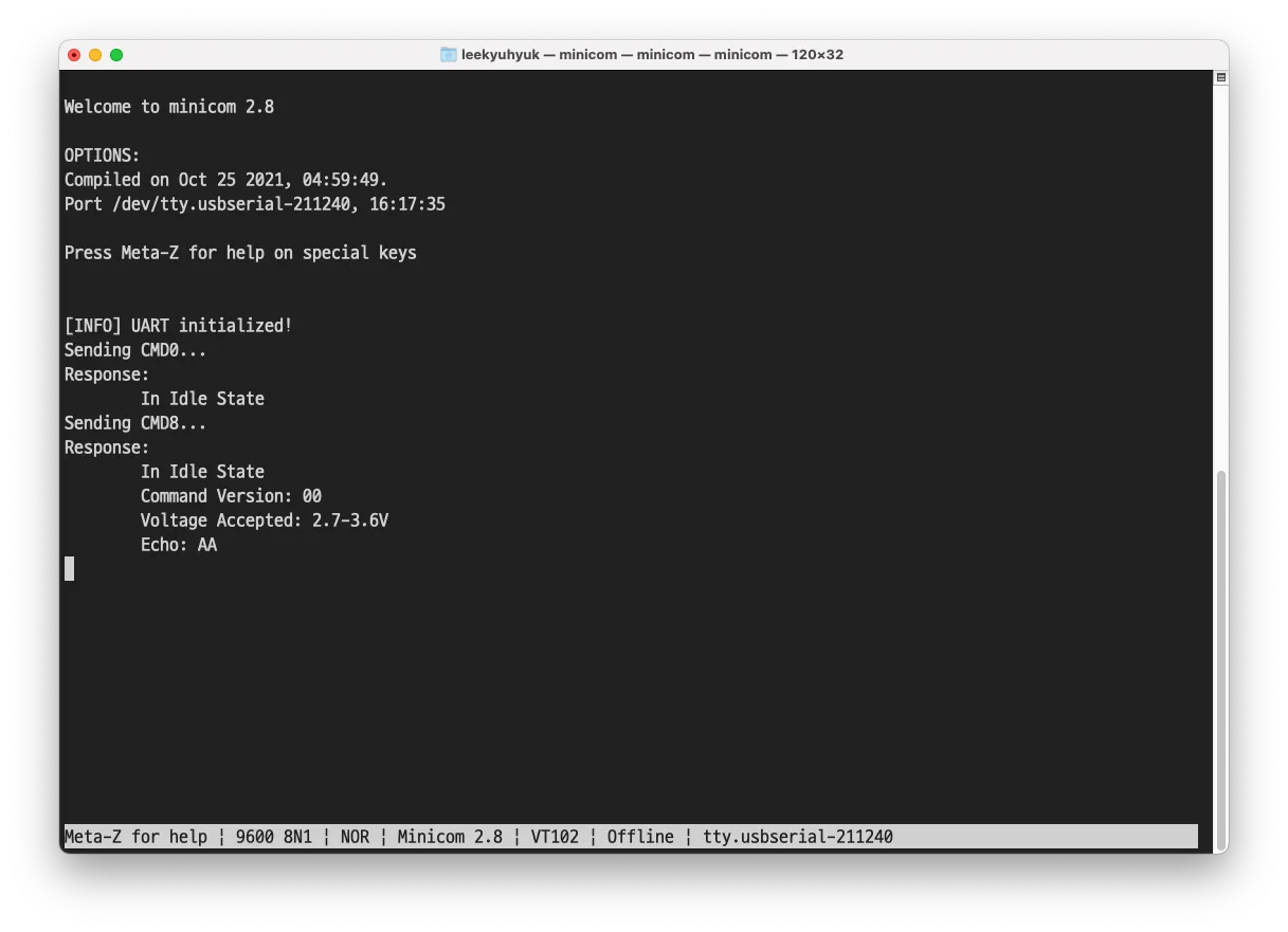 UART Output